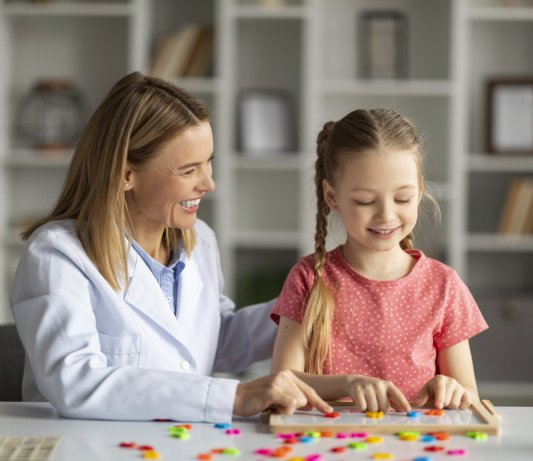kid is learning skills that don't come naturally because of ADHD, like listening and paying attention better